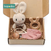 Newborn Gift - Compact-Box 3PC's - OMOMA-BOX 004 - 3PCS Bunny Set
