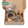 Newborn Gift - Compact-Box 3PC's - OMOMA-BOX 004 - 3PCS Elk Set