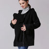 Umstandsmode Babytragejacke - Winter - Schwarz