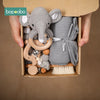 Newborn Gifts - Accessories Box - OMOMA-BOX 005 - 7PCS Elephant Set