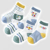 5 Paar Baby Baby Cute - Kurze Socken - Stil13