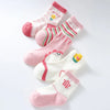 5 Paar Baby Baby Cute - Kurze Socken - Stil11