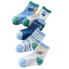 5 Paar Cartoon Kindersocken für vier Jahreszeiten - Stil 1