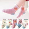 Süße Baby Mädchen Socken Frühling Herbst (5 Paare/los) - XPG