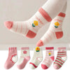 Süße Baby Mädchen Socken Frühling Herbst (5 Paare/los) - LTXH
