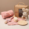 Newborn Gifts - Soft Touch 5 PC's - OMOMA-BOX-006 - 5PCS Pink Set