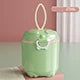270ML Portable Milk Powder Box Multiple Openings Cereal Cartoon Infant Baby Food Storag Box Toddle Snack Container - Green