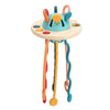 Montessori Sensory Toys - Baby Activity Cube - Pull String Toy