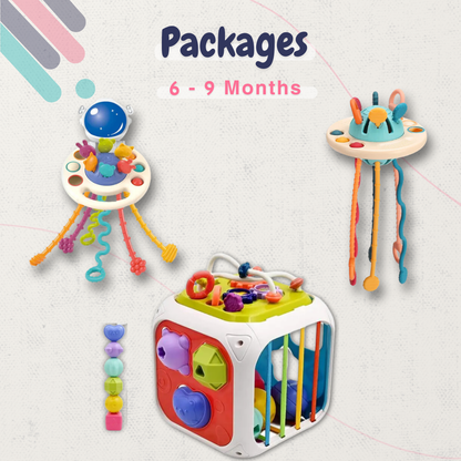 Toys packages - 6 - 9  Months - Activity 1