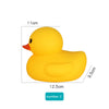 Cute Little Yellow Duck with Squeeze Sound Bath Toy - B