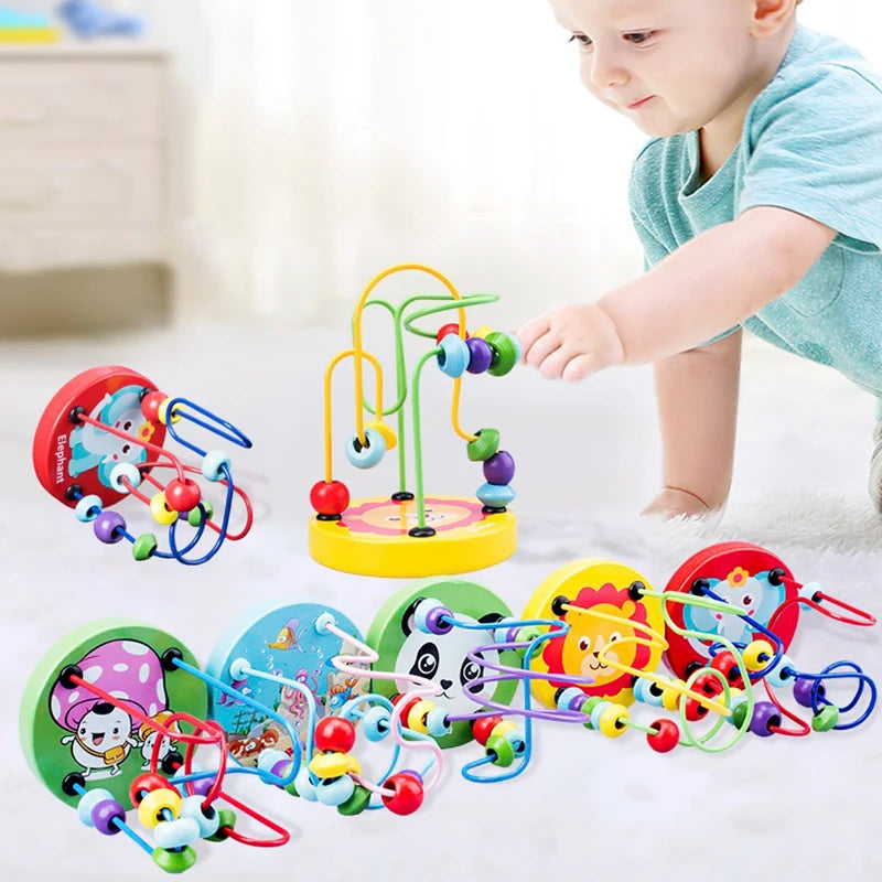 Montessori Toys -  Circles Bead Wire