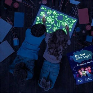 Luminous DIY Drawing Board Educational Toy (A3-A5 Large )