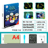 Luminous DIY Drawing Board Educational Toy (A3-A5 Large ) - A4Russian version