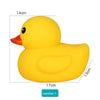 Cute Little Yellow Duck with Squeeze Sound Bath Toy - A