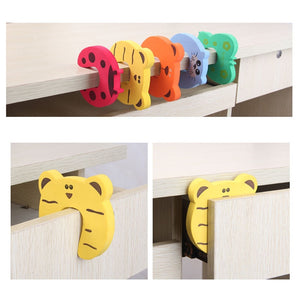 5Pcs/Lot  Baby Safety Furniture Protection for Doors