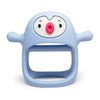 (Never Drop) Silicone Teething Toys for Babies and Infants. - Sky blue