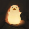 ضوء ليلي سيليكون على شكل بطة للأطفال مع مؤقت (يشحن عبر USB) - Style B