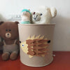 Toys Organizer - Foldable Animal Basket  Storage -  Kid Toys Storage Basket Organizer - - Hedgehog