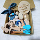 10 Pieces Of Personalized Name Newborn Bath Toy Gift