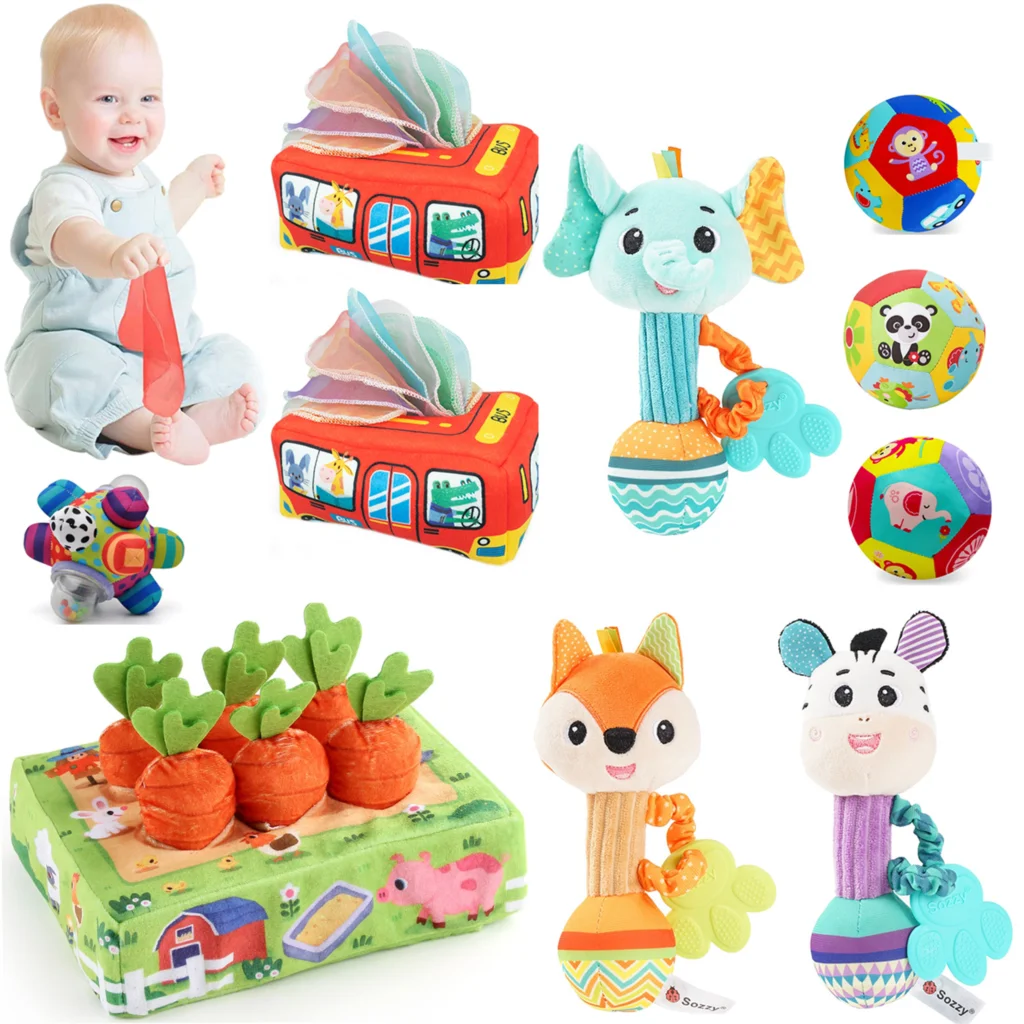 Montessori Magic Tissue Box Baby Toys