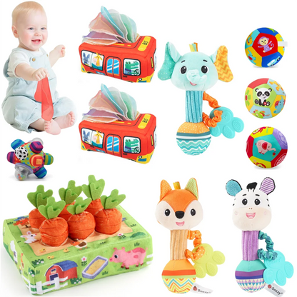 Montessori Magic Tissue Box Baby Toys