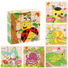 Baby Building Blocks  - Wooden Toys - Insect