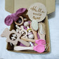 10 Pieces Of Personalized Name Newborn Bath Toy Gift