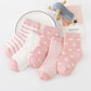 Soft Cotton Socks Boy Girl for Baby (5 Pairs/Lot)