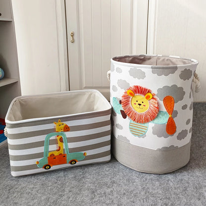 Baby foldable toys Storage Basket