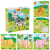 Baby Building Blocks  - Wooden Toys - Forest tiger