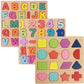 3D Alphabet Number Puzzle Toy