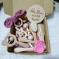 10 Pieces Of Personalized Name Newborn Bath Toy Gift