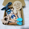 10 Pieces Of Personalized Name Newborn Bath Toy Gift - F1008