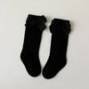Baby Girls Socks Toddler - Spanish Style - Bow Cotton - Black