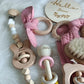 10 Pieces Of Personalized Name Newborn Bath Toy Gift