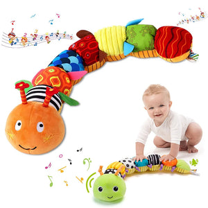 Baby Rattle Musical Caterpillar