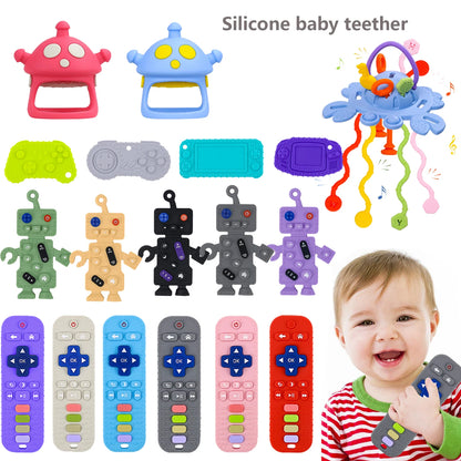 Remote Control Silicone Baby Teether Toy