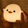 Duck Silicone Night Light for Children with Timer (Usb recharging) - Style A