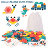 Jigsaw Puzzle Board - Montessori Toys - Without box-180Pcs