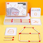 Montessori Memory Match Schachspiel - 3D Puzzle - Holz 