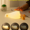 Duck Silicone LED Night Light for Children (Usb recharging) - Lying Flat Duck