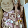 Personalized Name Newborn Bath Toy Gift Set, 8 Pcs - 811