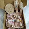 Personalized Name Newborn Bath Toy Gift Set, 8 Pcs - 812