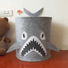 Toys Organizer - Foldable Animal Basket  Storage -  Kid Toys Storage Basket Organizer - - Shark