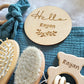 Personalized Name Newborn Bath Toy Gift Set, 8 Pcs