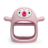 (Never Drop) Silicone Teething Toys for Babies and Infants. - Pink