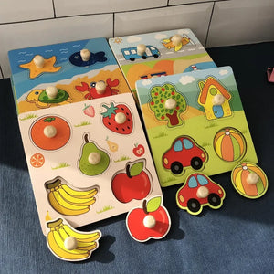Montessori Puzzle Toys - Matching Board