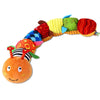 Baby Rattle Musical Caterpillar - orange 1012