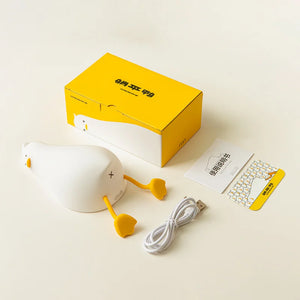 Duck Silicone LED Night Light for Children (Usb recharging)