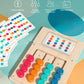 Montessori Wooden Shapes Puzzle - Logical Thinking - OMOMA